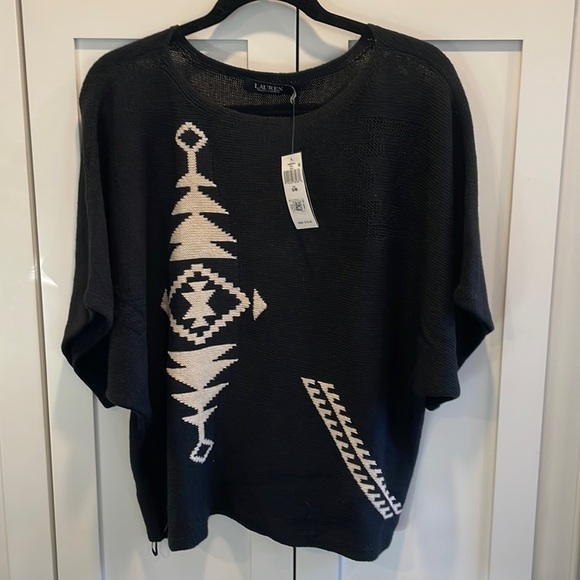 Lauren Ralph Lauren Dolman Sleeve Sweater NWT - Picture 4 of 13